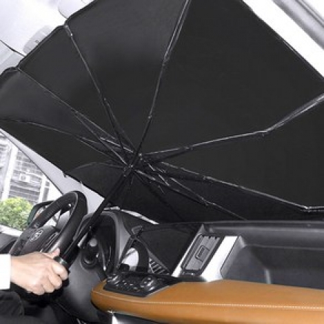 공유 자동차 앞유리 햇빛가리개 우산